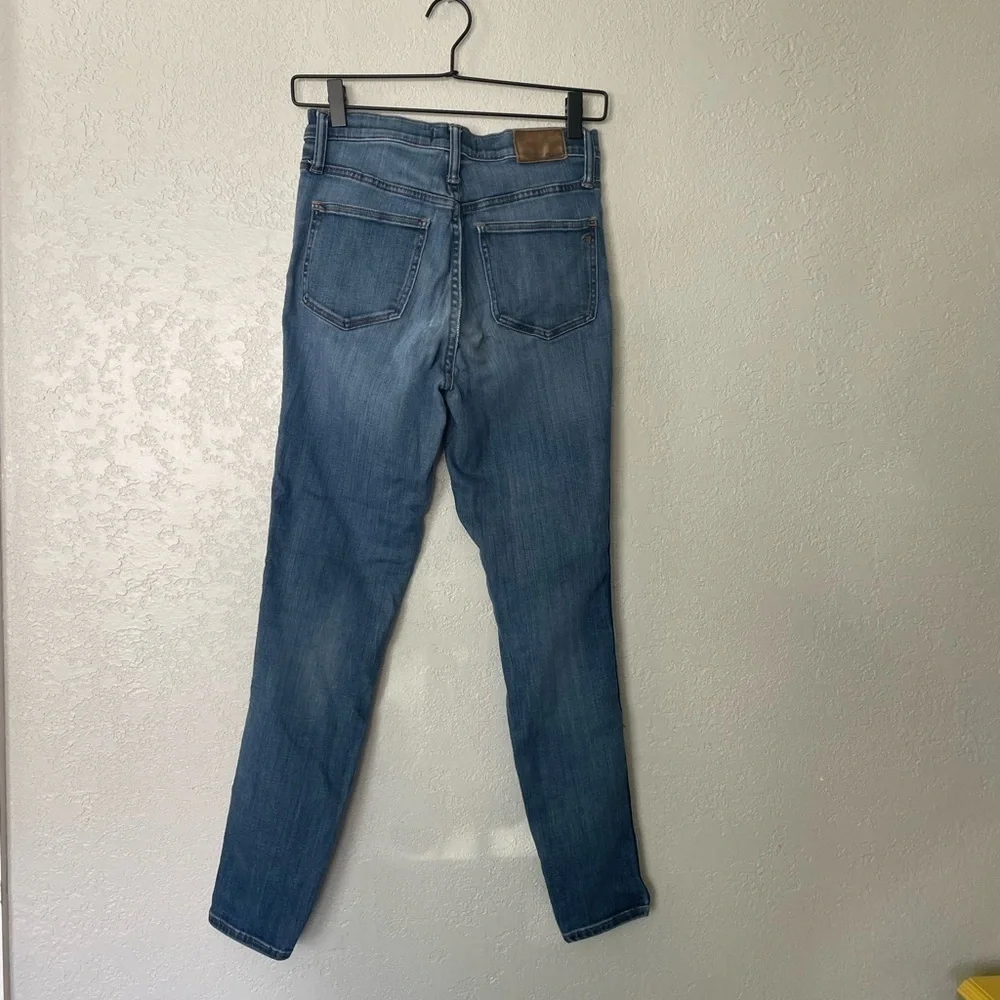 Madewell 10” high rise skinny jeans